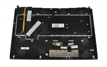 T1G750 Tastatur inkl. Topcase DE (deutsch) schwarz/schwarz mit Backlight