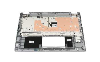 T2454N Tastatur inkl. Topcase CH (schweiz) schwarz/silber mit Backlight