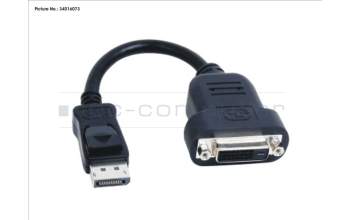 Fujitsu T26139-Y2694-V10 CABLE ADAPTER DISPLAY PORT-DVI