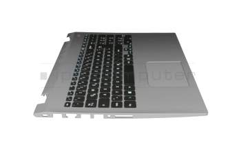 TBM15K36D0-5285 Original Chicony Tastatur inkl. Topcase DE (deutsch) schwarz/silber