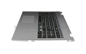 TBM15K36D0-5285 Original Chicony Tastatur inkl. Topcase DE (deutsch) schwarz/silber