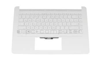 TFQ37G72TP203 Original HP Tastatur inkl. Topcase DE (deutsch) weiß/weiß