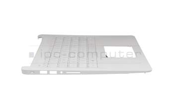 TFQ37G72TP203 Original HP Tastatur inkl. Topcase DE (deutsch) weiß/weiß