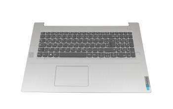 TLI317 Tastatur inkl. Topcase DE (deutsch) grau/silber