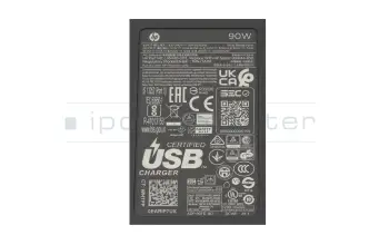 TPN-DA08 Original HP USB-C Netzteil 90,0 Watt slime Bauform