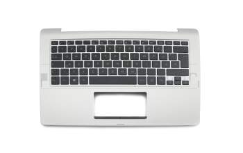 TTP3LA Tastatur inkl. Topcase DE (deutsch) schwarz/silber