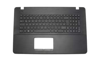 Tastatur (DE) schwarz/schwarz - ohne Touchpad für Asus F751LAV