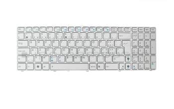 Tastatur, Schweiz/französisch (CH/FR) - weiß für Asus X90S