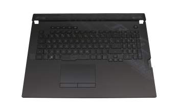 Toshiba Satellite S50W-C Original Tastatur inkl. Topcase DE (deutsch) schwarz/schwarz mit Backlight
