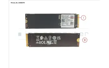 Fujitsu SSD PCIE M.2 2280 128GB PM991A für Fujitsu Esprimo Q7010