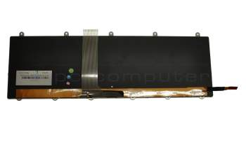 V123322DK1 Original Sunrex Tastatur DE (deutsch) schwarz mit Backlight