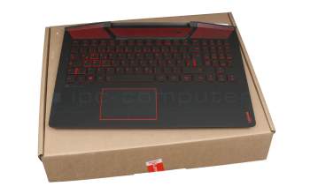 V160420DK1-GR Original Sunrex Tastatur inkl. Topcase DE (deutsch) schwarz/schwarz mit Backlight