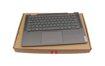 V172320BK1-FR Original Sunrex Tastatur inkl. Topcase FR (französisch) grau/grau mit Backlight