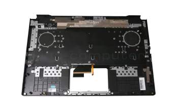 V184626EE3 Original Sunrex Tastatur inkl. Topcase DE (deutsch) schwarz/schwarz mit Backlight