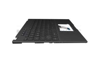 V202526AE1 Original Asus Tastatur inkl. Topcase DE (deutsch) schwarz/schwarz mit Backlight