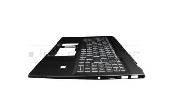 V203122NK2 Original Sunrex Tastatur inkl. Topcase DE (deutsch) schwarz/schwarz mit Backlight