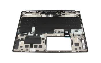 V223620GK2-GR Original Sunrex Tastatur inkl. Topcase DE (deutsch) schwarz/schwarz mit Backlight