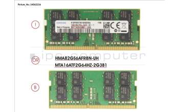 Fujitsu V26808-B5035-G697 MEMORY 16GB DDR4-2400