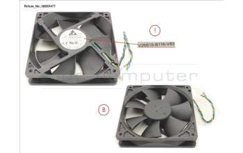 Fujitsu V26815-B116-V83 FAN 120X25 PWM