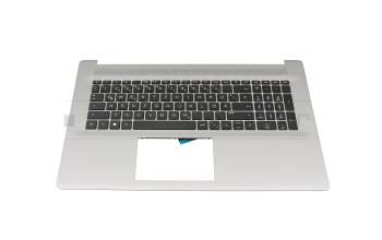 VLAD21C1 QXD Original HP Tastatur inkl. Topcase DE (deutsch) schwarz/silber