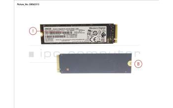 Fujitsu WDC:SDAPNTW-256G SSD PCIE M.2 2280 256GB