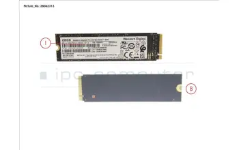 Fujitsu SSD PCIE M.2 2280 256GB für Fujitsu Celsius C780