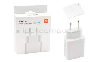 Xiaomi Pocophone 1 Original USB Netzteil 22,5 Watt EU Wallplug weiß (Charging Combo Type-A ohne Kabel)