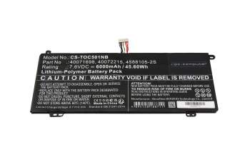 dynabook Satellite Pro C50D-B Replacement Akku 45,6Wh