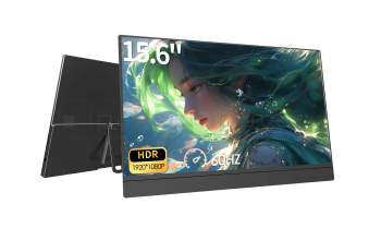 portabler Monitor 15.6 FHD USB-C/HDMI für Wortmann Terra Mobile 1517R (NL55AU)
