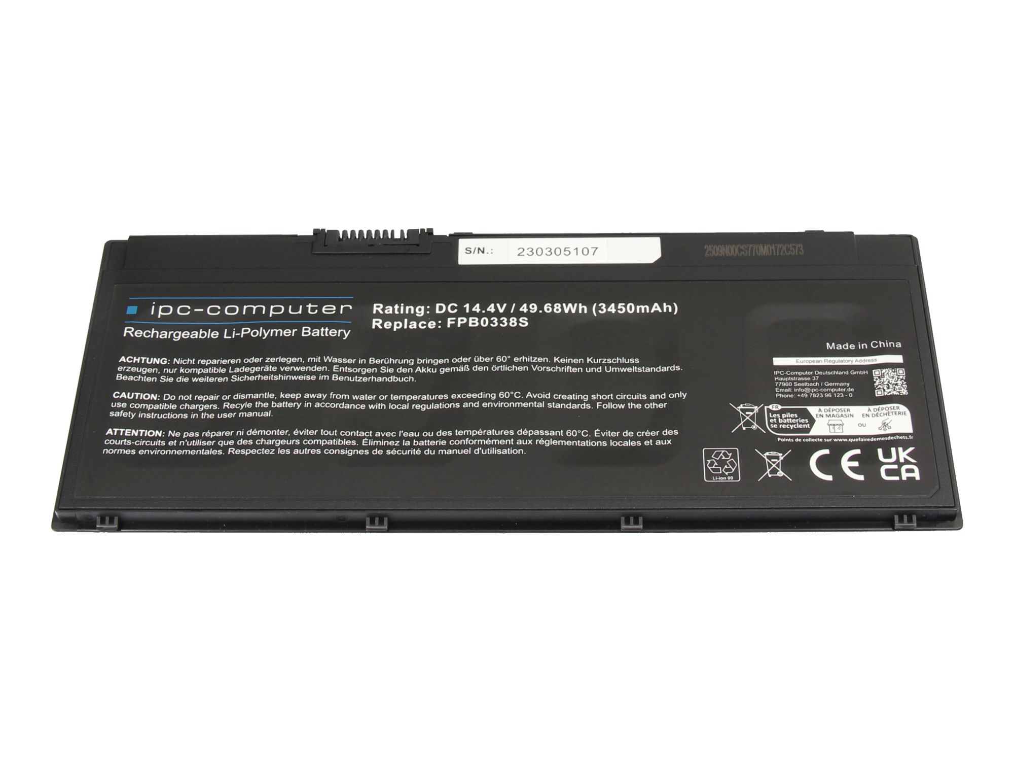 Informationen zur Produktsicherheit