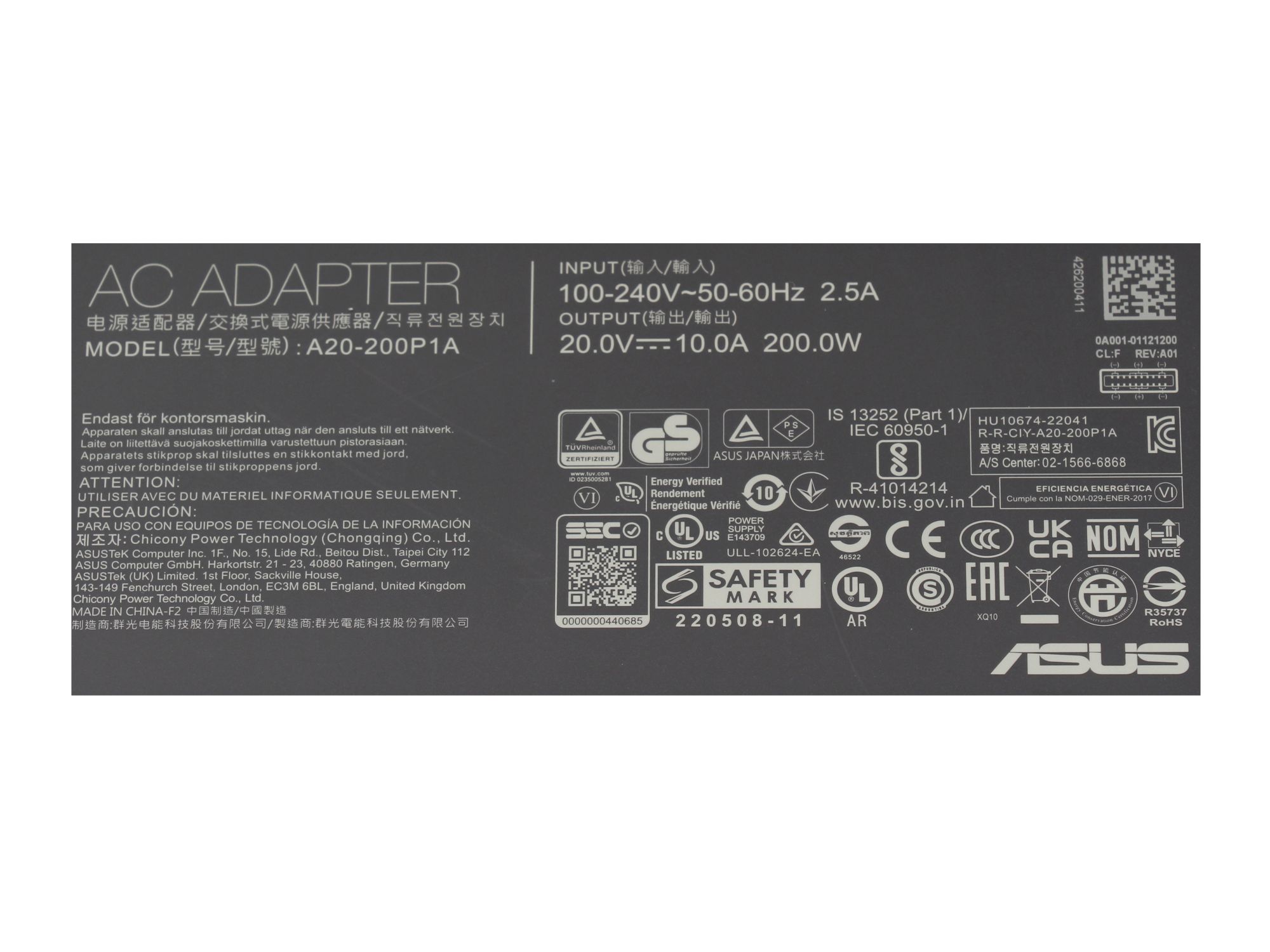 Informationen zur Produktsicherheit