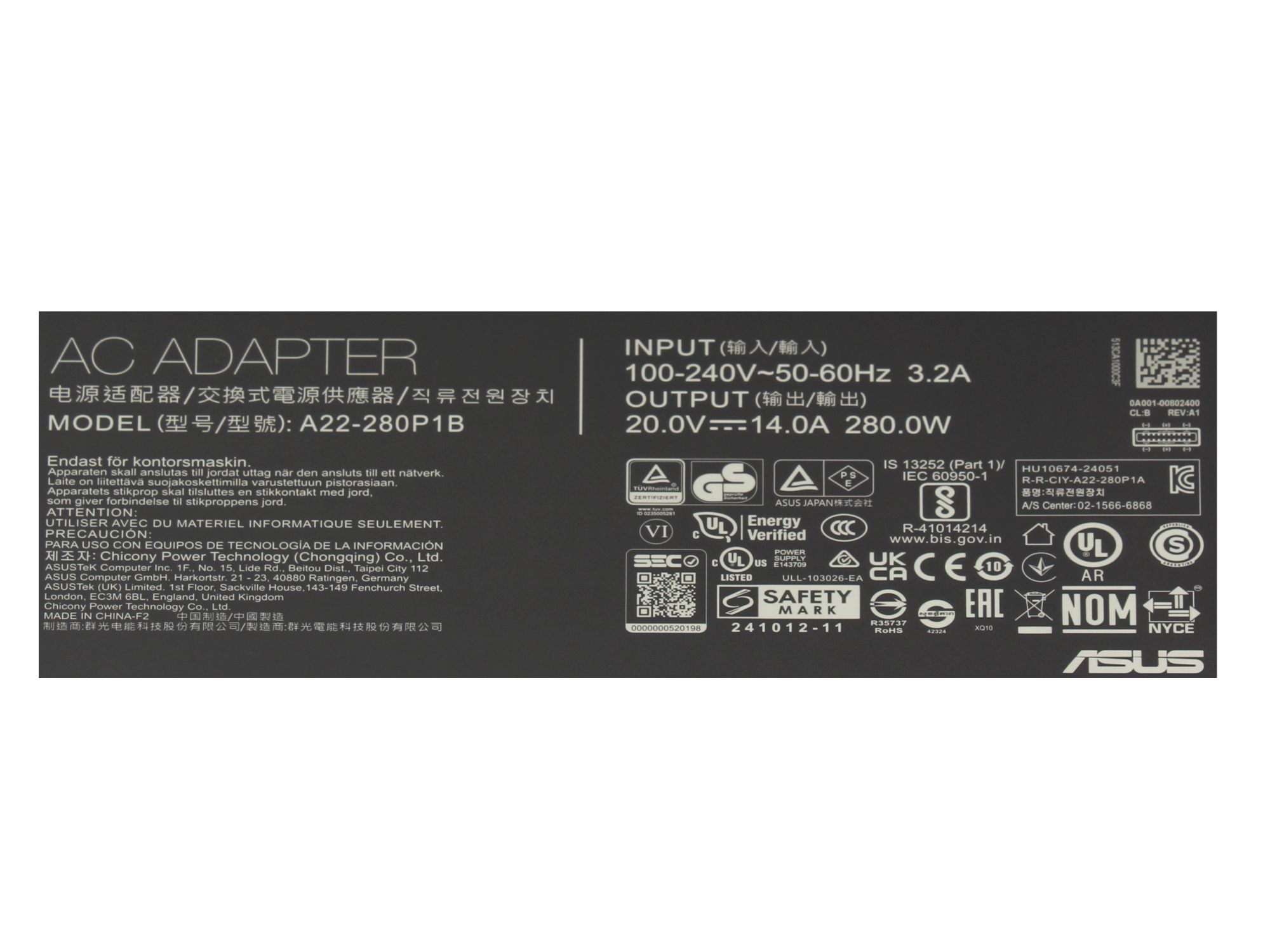 Informationen zur Produktsicherheit