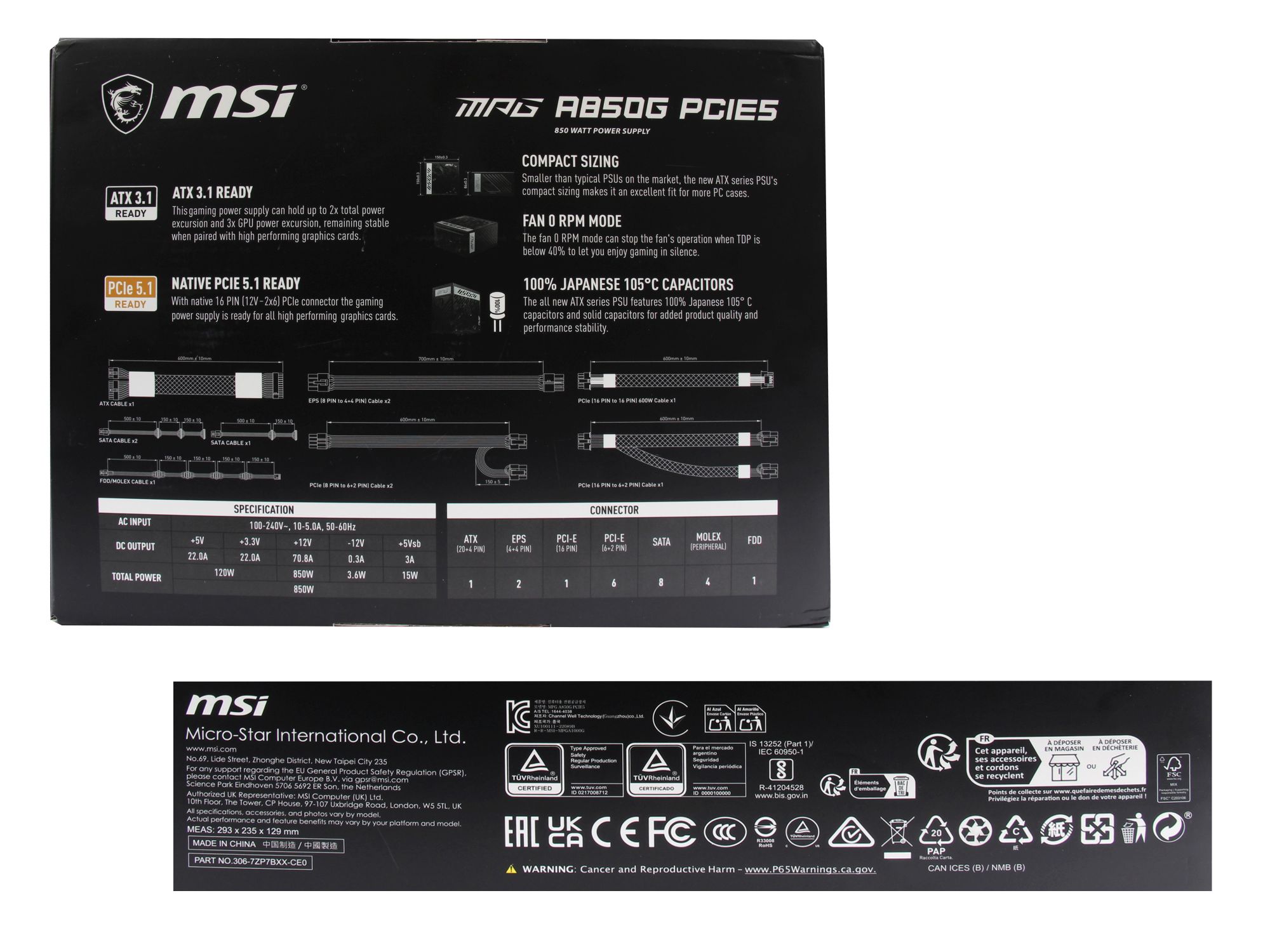 Informationen zur Produktsicherheit