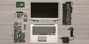 Notebook-Ersatzteile