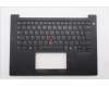 Lenovo 5M11Q60806 C-Cover W/KB GERMAN BLACK BL