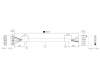 Asus 14G143085010 W.H Kabel HSG 2.54 TO 1.25 5P