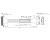 Asus 14004-00580100 LMT VE278N LVDS Kabel