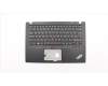 Lenovo 02HM235 MECH_ASM Ccov,UK,BLKBD,BK,LTN
