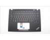 Lenovo 5M11L92908 MECH_ASM KBD w/CVR SLV BL (SUN) UK BK