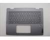 Lenovo 5CB1N61316 Tastatur inkl. Topcase ASM_BEL H83DR LG STO GY