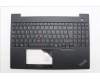 Lenovo 5M11N99758 MECH_ASM FRU KBD CCV GER (CHY) UK BK