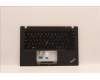 Lenovo 5M11C47722 MECH_ASM KBD W/C 058FRA (LTN) UK BK