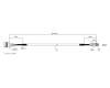 Asus 14017-00480000 D640MB POWER SW Kabel L500 O/W