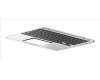 HP TOP COVER W KB NSV BL FR für HP Chromebook x360 12b-ca0000
