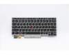 01YP840 Lenovo Notebook Tastatur FRU COMO SK CHY mit Hintergrundbeleuchtung, Silber, US-Layout