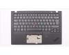 Lenovo Mechanische Baugruppe Tastaturblende, FR, Fingerabdruckleser, NFC, Schwarz SUN für Lenovo ThinkPad X1 Carbon 6th Gen (20KH/20KG)