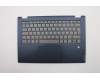Lenovo Gehäuseoberseite C81N4 Plastik Blau Fingerabdruckleser mit Hintergrundbeleuchtung Französisch für Lenovo IdeaPad Flex-14IWL (81SQ)