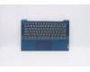 Lenovo Gehäuseoberseite C81YM, Aluminium, Blau, mit Fingerabdrucksensor, mit Tastaturbeleuchtung (US-International) für Lenovo IdeaPad 5-14ARE05 (81YM)
