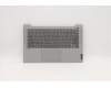 Lenovo Gehäuseoberseite C81YM, Kunststoff, Silber, mit Fingerabdruckleser, Tastatur nicht beleuchtet (ARE-Layout) für Lenovo IdeaPad 5-14ITL05 (82FE)