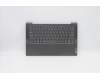 Lenovo Gehäuseoberseite C81YM Aluminium Schwarz mit Fingerabdrucksensor, Hintergrundbeleuchtete Tastatur, Hebräisch für Lenovo IdeaPad 5-14ITL05 (82FE)